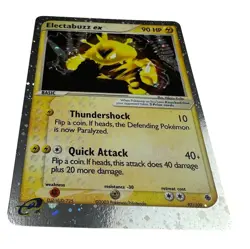 Pokemon TCG Electabuzz ex 97/109 Ultra Rare Holo EX Ruby and Sapphire NM - Image 1
