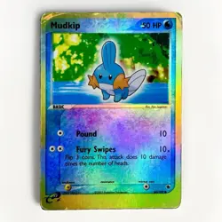 Pokemon TCG Mudkip 60/109 Reverse Holo EX Ruby & Sapphire Set 2003 - Image 1