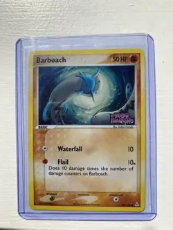 Pokemon TCG Barboach 60/110 EX Holon Phantoms Reverse Holo Common 2006 LP-NM - Image 3