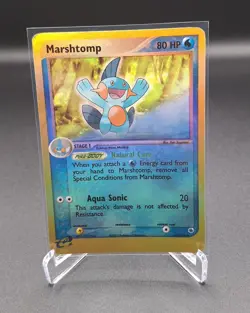 Marshtomp - EX Ruby & Sapphire 41/109 2003 - E Reader - Pokemon - Reverse Holo - Image 1