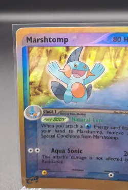 Marshtomp - EX Ruby & Sapphire 41/109 2003 - E Reader - Pokemon - Reverse Holo - Image 2