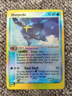 Sharpedo 22/109 EX Ruby & Sapphire Pokemon Reverse Holo Rare -HP - Image 1
