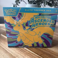 Pokemon TCG Ascended Heroes ETB Elite Trainer Box Factory Sealed - Image 1