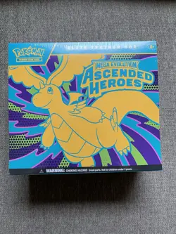 Pokemon TCG Ascended Heroes Regular Elite Trainer Box ETB Factory Sealed - Image 1