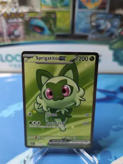 Sprigatito ex Full Art Ultra Rare 251/217 Pokemon Ascended Heroes English NM - Image 1