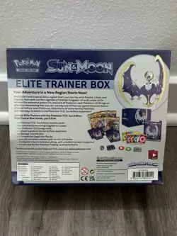 Pokemon TCG Lunala Sun & Moon Base Elite Trainer Box SEALED - Image 2