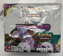 Pokemon TCG Sun & Moon Unified Minds Booster Box Factory Sealed READ LOOSE SEAL 820650815683 - Image 1