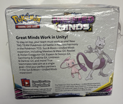 Pokemon TCG Sun & Moon Unified Minds Booster Box Factory Sealed READ LOOSE SEAL 820650815683 - Image 4
