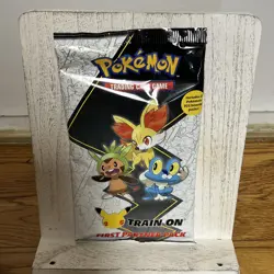 BRAND NEW First Partner Pack Kalos Region Each Pack Includes Cards & 2 Packs 820650809637 - Image 1