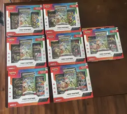 First Partner Series 2 Lot Of 7 Factory Sealed Pokemon Tcg Boxes (FAST SHIPPING) - Image 1