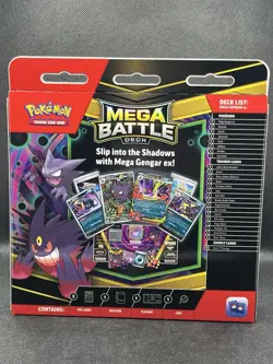 Pokemon TCG Set of 2 (1 of each) Mega Gengar/ Mega Diancie ex Mega Battle Deck - Image 3