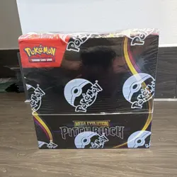 Pokemon TCG Mega Evolution Pitch Black Sealed Booster Box 360 Cards English - Image 1