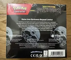 Pokemon TCG: Mega Evolution-Pitch Black Booster Display Box (36 Packs) Sealed - Image 2