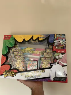 Pokemon TCG Mega Evolution Ascended Heroes Gardevoir Premium Poster Box - Image 1