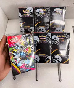 Pokemon TCG Mega Evolution: Pitch Black Half Booster box (BRAND NEW SEALED) X6 - Image 1