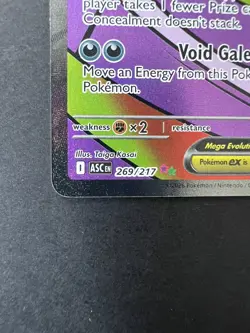 Pokemon TCG Mega Gengar Ex 269/217 Full Art Mega Attack Rare Ascended Heroes NM - Image 2