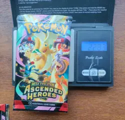 Pokemon Tcg Mega Evolution ascended heroes Heavy 22.83g Booster Pack New Sealed - Image 1