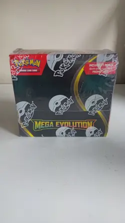 Pokemon TCG Mega Evolutions Enhanced Booster Box Sealed box plastic tear - Image 1