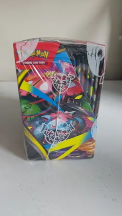 Pokemon TCG Mega Evolutions Enhanced Booster Box Sealed box plastic tear - Image 2
