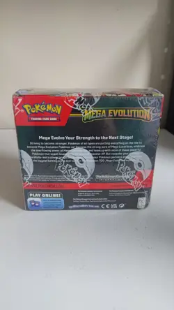 Pokemon TCG Mega Evolutions Enhanced Booster Box Sealed box plastic tear - Image 3