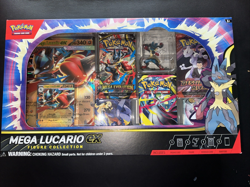Pokemon TCG Mega Lucario ex Figure Collection Box Sealed New - Image 1