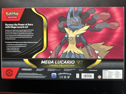Pokemon TCG Mega Lucario ex Figure Collection Box Sealed New - Image 2