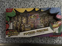 Pokemon Mega Evolution Ascended Heroes Focused Fighters Box 14 Packs - Image 1