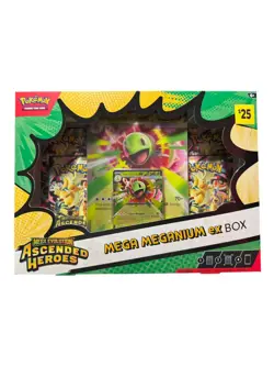 Pokemon TCG Mega Evolution Ascended Heroes Mega Meganium ex Box Sealed Lot x6 - Image 1