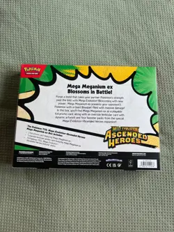 Pokemon TCG: Mega Evolution Ascended Heroes - Mega Meganium ex Box, New/Sealed. - Image 2