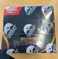 Pokemon TCG Mega Evolution Pitch Black Booster Box Factory Sealed 36 Packs - Image 1