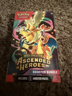 Pokemon TCG Mega Evolution Ascended Heroes Booster Bundle Sealed - Image 1