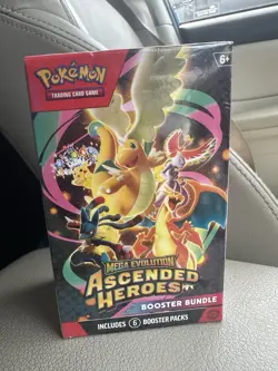 Pokemon TCG Mega Evolution: Ascended Heroes Booster Bundle Box 6 Packs Sealed - Image 3