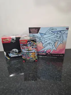 Pokemon Chaos Rising Pokemon Center ETB, booster Box & Bundle - Image 1