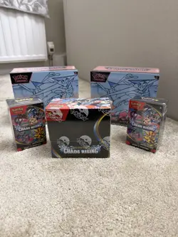 Chaos Rising Pokemon Center Bundle 1x Booster Box, 2x Bundles, 2x PC ETB ✅🚚 - Image 1