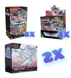 Chaos Rising Pokemon Center Bundle 1x Booster Box, 2x Bundles, 2x PC ETB ✅🚚 - Image 2