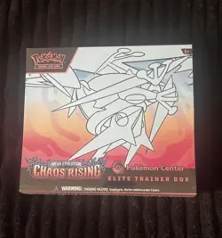 Pokemon Center Exclusive Chaos Rising ETB - BRAND NEW & FACTORY SEALED TCG Game - Image 1