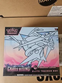 Pokemon TCG Chaos Rising Pokemon Center Elite Trainer Box (ETB) - SEE IMAGES✅ - Image 1