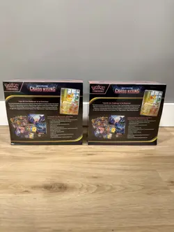 2 x Pokemon TCG Chaos Rising Pokemon Center Elite Trainer Box (ETB) - SEALED🚚✅ - Image 1