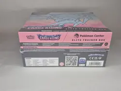 Pokemon Center Chaos Rising ETB Factory Sealed Box Brand New - Image 4