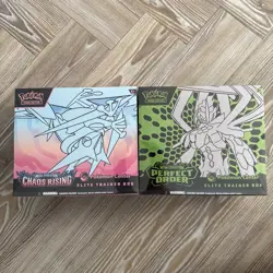1 x Perfect Order Pokemon Center ETB and 1 x Chaos Rising Pokemon Center ETB - Image 1