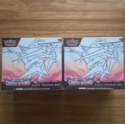 2 x Pokemon Chaos Rising PKC ETB Pokemon Center Elite Trainer Box (Sealed) - Image 3