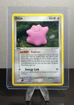 Ditto 35/113 Uncommon Delta Species Yuka Morii Pokemon Card LP - Image 1