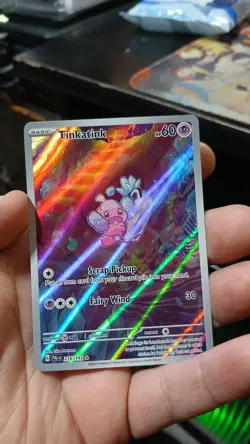 Tinkatink IR 216/193 Paldea Evolved Illustration Rare Holo - NM- Pokemon TCG - Image 3