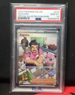 Pokemon Saguaro Paldea Evolved 270/193 Special Illustration Rare PSA 10 Gem Mint - Image 1
