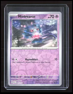 Misdreavus 087/193 Reverse Holo SV02: Paldea Evolved Pokemon tcg Card CB-2-1-E-1 - Image 1