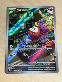 Pokemon TCG Fuecoco Illustration Rare Card Paldea Evolved 201/193 NM Condition - Image 1