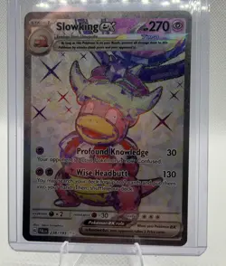 Pokemon Slowking ex 238/193 Sv02:Paldea Evolved Ultra RARE FULL ART Holo MINT/NM - Image 1