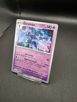 Pokemon TCG Paldea Evolved Ceruledge Holo Rare Card 098/193 Near Mint NM - Image 2
