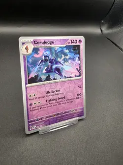 Pokemon TCG Paldea Evolved Ceruledge Holo Rare Card 098/193 Near Mint NM - Image 3
