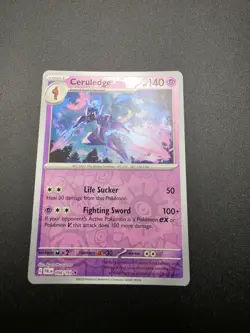 Pokemon TCG Paldea Evolved Ceruledge Holo Rare Card 098/193 Near Mint NM - Image 4